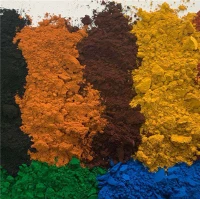 Standard järnoxidpigment|Röd, Gul, Svart, Orange, Brun|Anpassade färger och färgkoder tillgängliga